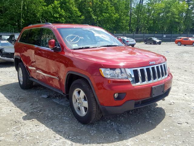 1J4RR4GG2BC677666 - 2011 JEEP GRAND CHER RED photo 1