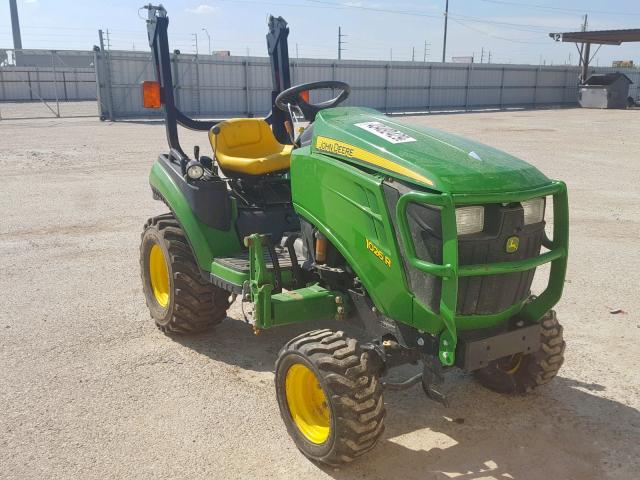 1LV1026RABE114042 - 2012 JOHN DEERE 1026R GREEN photo 1