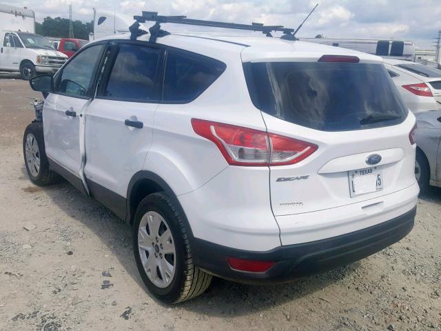 1FMCU0F71DUD33727 - 2013 FORD ESCAPE S WHITE photo 3