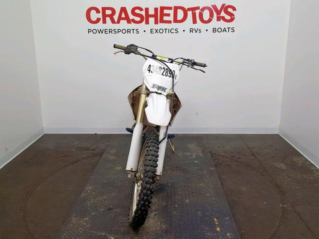 JYACG27C37A006038 - 2007 YAMAHA YZ250 F WHITE photo 2