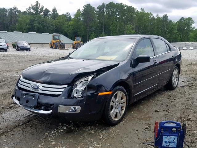 3FAHP02189R206223 - 2009 FORD FUSION SEL BLACK photo 2