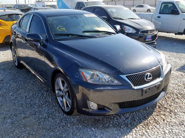 JTHBF5C2XA2094412 - 2010 LEXUS IS 250 BLACK photo 1