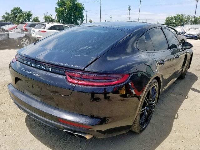 WP0AF2A72JL140366 - 2018 PORSCHE PANAMERA T BLACK photo 4