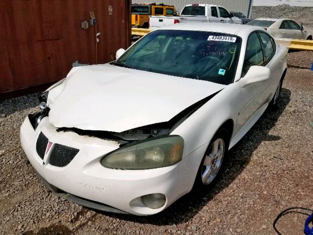 2G2WP552461157755 - 2006 PONTIAC GRAND PRIX WHITE photo 2