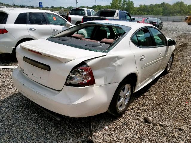 2G2WP552461157755 - 2006 PONTIAC GRAND PRIX WHITE photo 4