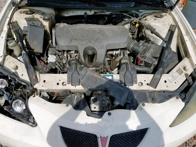 2G2WP552461157755 - 2006 PONTIAC GRAND PRIX WHITE photo 7