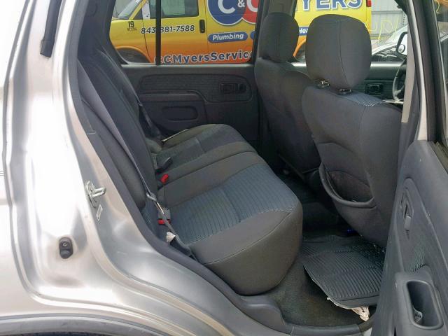 5N1ED28T54C657705 - 2004 NISSAN XTERRA XE SILVER photo 6