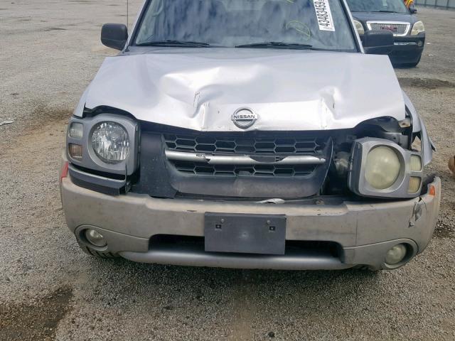 5N1ED28T54C657705 - 2004 NISSAN XTERRA XE SILVER photo 9