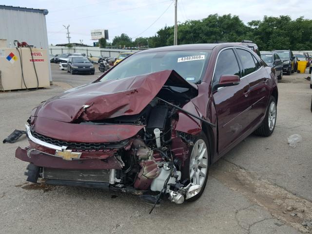 1G11C5SA4GF108233 - 2016 CHEVROLET MALIBU LIM 勃艮第红 照片 2
