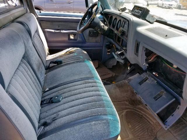 1B7FD14YXJS629341 - 1988 DODGE D-SERIES D BLUE photo 5