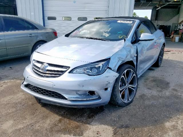 W04WT3N51GG025962 - 2016 BUICK CASCADA PR BLUE photo 2