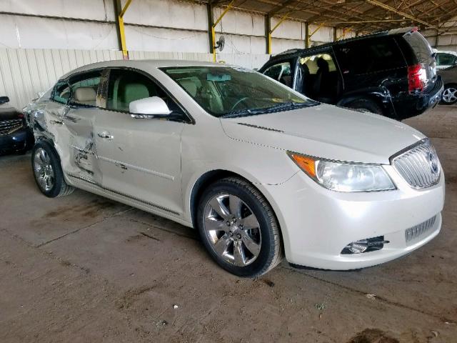 1G4GC5EC7BF390757 - 2011 BUICK LACROSSE C WHITE photo 1