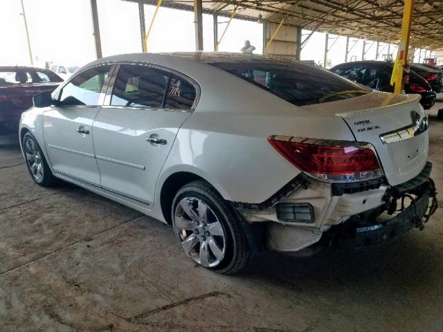 1G4GC5EC7BF390757 - 2011 BUICK LACROSSE C WHITE photo 3