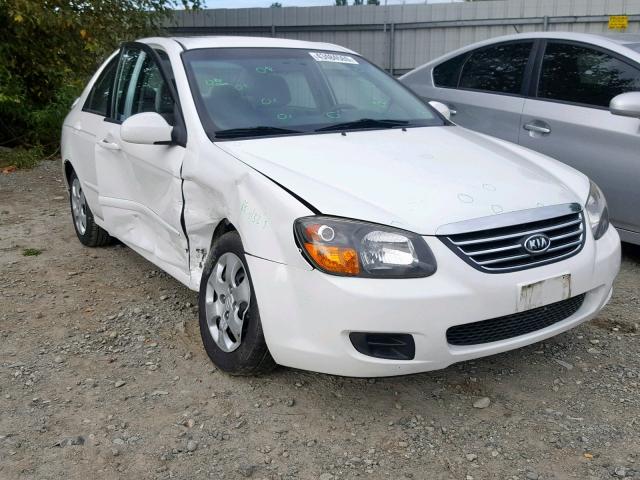 KNAFE222895594338 - 2009 KIA SPECTRA EX WHITE photo 1