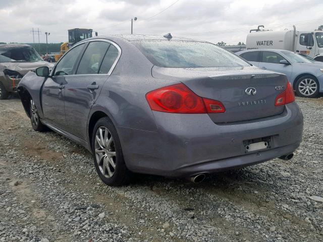 JN1CV6AR4CM678958 - 2012 INFINITI G37 CHARCOAL photo 3