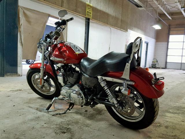 1HD1CT31XDC412267 - 2013 HARLEY-DAVIDSON XL1200 C RED photo 3