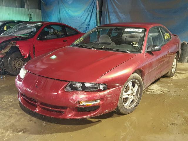 4B3AU42NXWE153778 - 1998 DODGE AVENGER RED photo 2