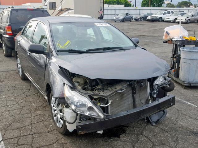 2T1BU4EE0DC057318 - 2013 TOYOTA COROLLA BA GRAY photo 1