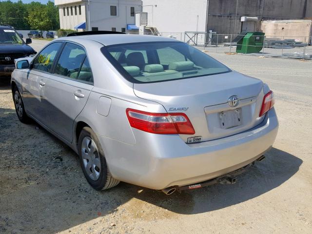 4T1BK46K48U057997 - 2008 TOYOTA CAMRY LE SILVER photo 3