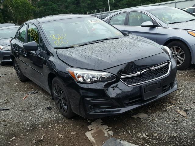 4S3GKAA64J3614874 - 2018 SUBARU IMPREZA BLACK photo 1