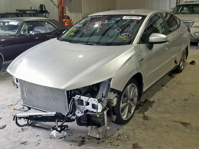 JHMZC5F36JC007692 - 2018 HONDA CLARITY TO SILVER photo 2