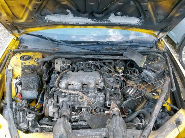 2G1WW15E829339724 - 2002 CHEVROLET MONTE CARL YELLOW photo 7