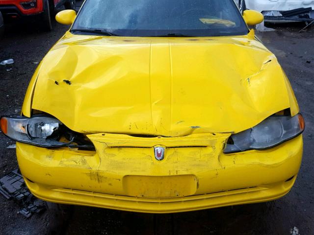 2G1WW15E829339724 - 2002 CHEVROLET MONTE CARL YELLOW photo 9