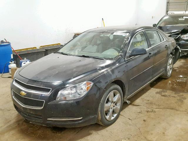 1G1ZC5E19BF363578 - 2011 CHEVROLET MALIBU 1LT BLACK photo 2