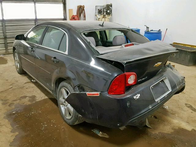 1G1ZC5E19BF363578 - 2011 CHEVROLET MALIBU 1LT BLACK photo 3