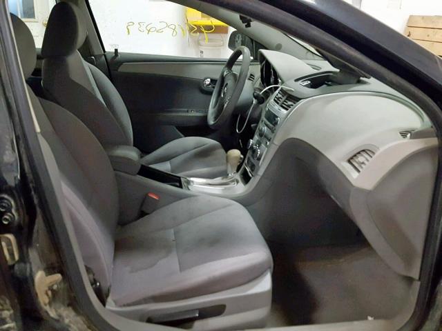 1G1ZC5E19BF363578 - 2011 CHEVROLET MALIBU 1LT BLACK photo 5