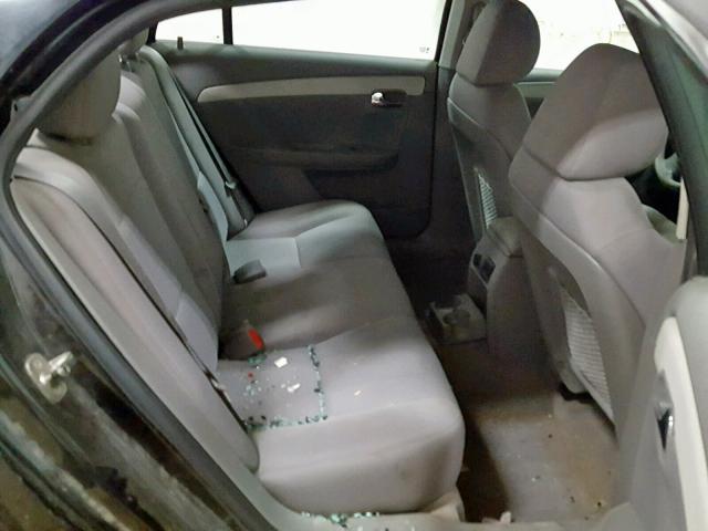 1G1ZC5E19BF363578 - 2011 CHEVROLET MALIBU 1LT BLACK photo 6