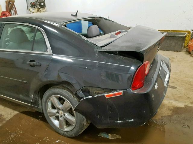 1G1ZC5E19BF363578 - 2011 CHEVROLET MALIBU 1LT BLACK photo 9
