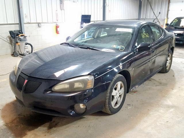 2G2WP552571214255 - 2007 PONTIAC GRAND PRIX BLACK photo 2