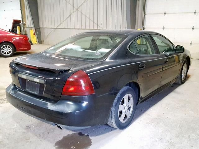 2G2WP552571214255 - 2007 PONTIAC GRAND PRIX BLACK photo 4