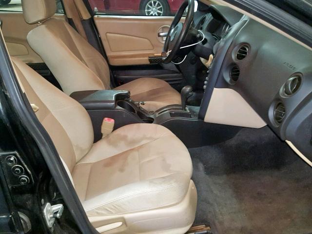 2G2WP552571214255 - 2007 PONTIAC GRAND PRIX BLACK photo 5