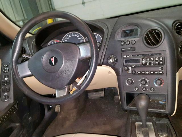 2G2WP552571214255 - 2007 PONTIAC GRAND PRIX BLACK photo 9
