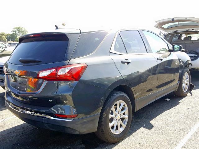 2GNAXJEV5J6218333 - 2018 CHEVROLET EQUINOX LT BLACK photo 4