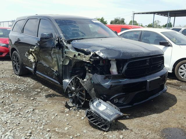 1C4SDHCT0GC409707 - 2016 DODGE DURANGO R/ BLACK photo 1