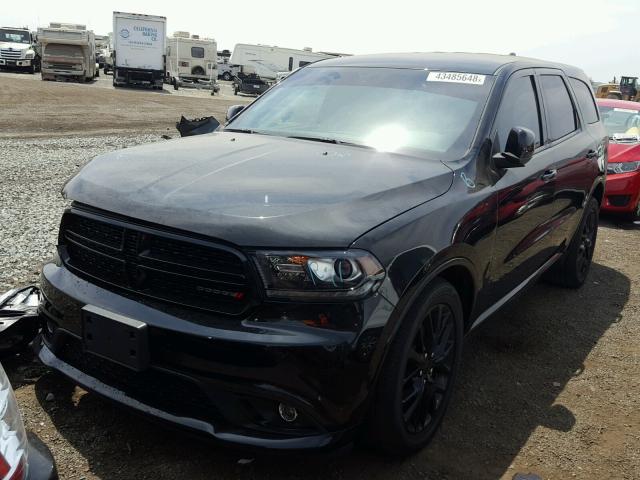 1C4SDHCT0GC409707 - 2016 DODGE DURANGO R/ BLACK photo 2