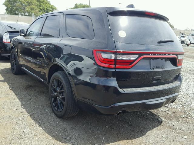 1C4SDHCT0GC409707 - 2016 DODGE DURANGO R/ BLACK photo 3