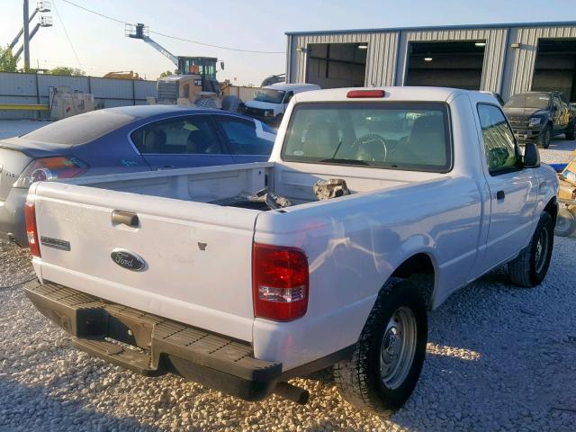 1FTYR10DX6PA80313 - 2006 FORD RANGER WHITE photo 4