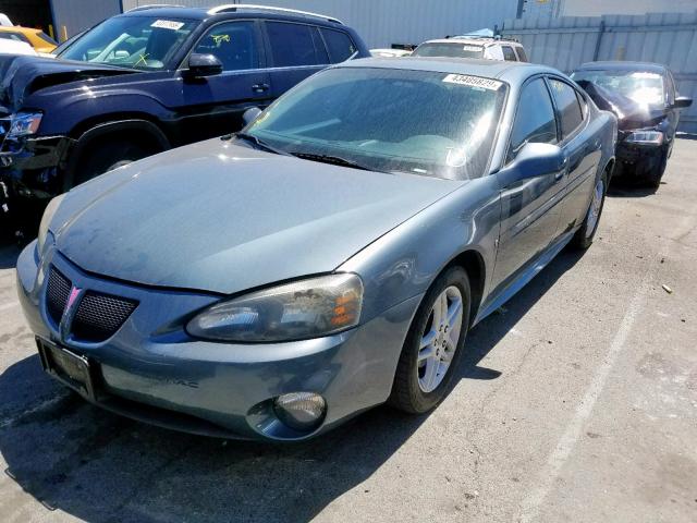 2G2WR554X61311638 - 2006 PONTIAC GRAND PRIX BLUE photo 2