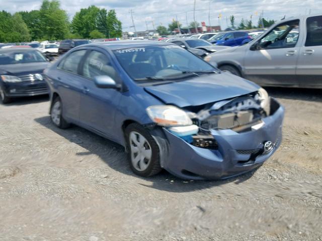 JTDBT923181283347 - 2008 TOYOTA YARIS BLUE photo 1