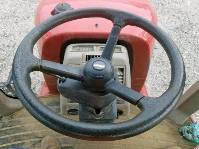 XY7T021453X - 2009 CASE TRACTOR RED photo 8