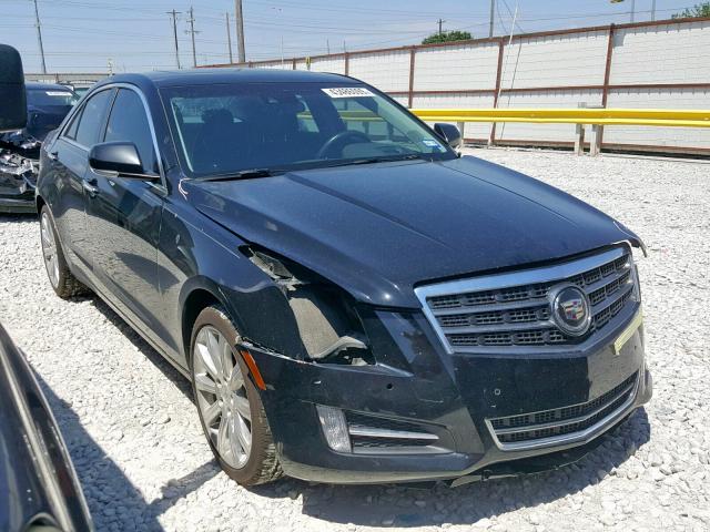 1G6AM5S36E0113023 - 2014 CADILLAC ATS PREMIU BLACK photo 1