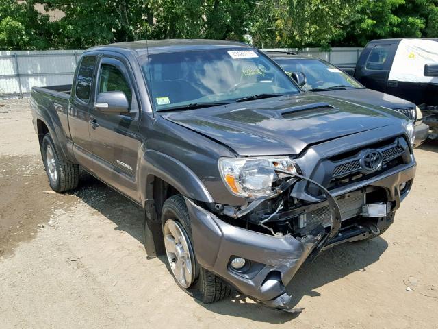 5TFUU4EN9DX055951 - 2013 TOYOTA TACOMA GRAY photo 1