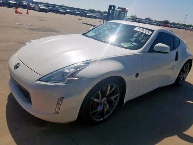 JN1AZ4EH3FM440380 - 2015 NISSAN 370Z BASE WHITE photo 2