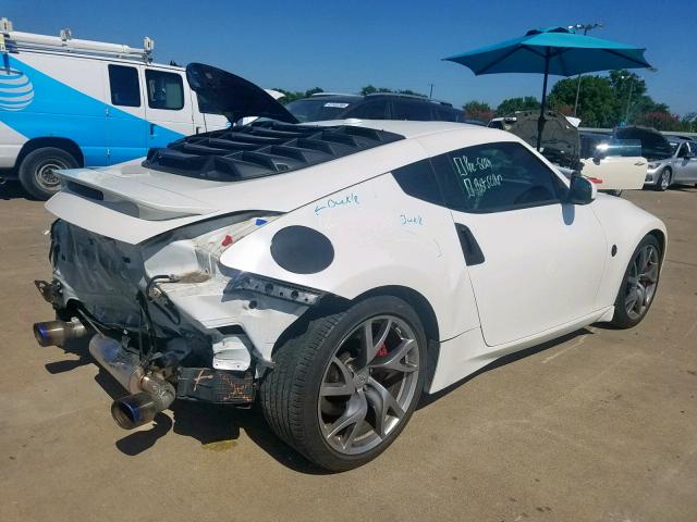 JN1AZ4EH3FM440380 - 2015 NISSAN 370Z BASE WHITE photo 4