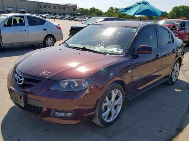 JM1BK323671644280 - 2007 MAZDA 3 S GRAY photo 2