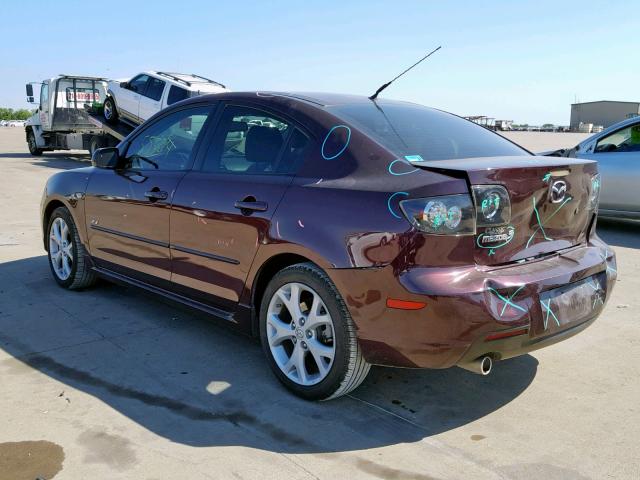 JM1BK323671644280 - 2007 MAZDA 3 S GRAY photo 3